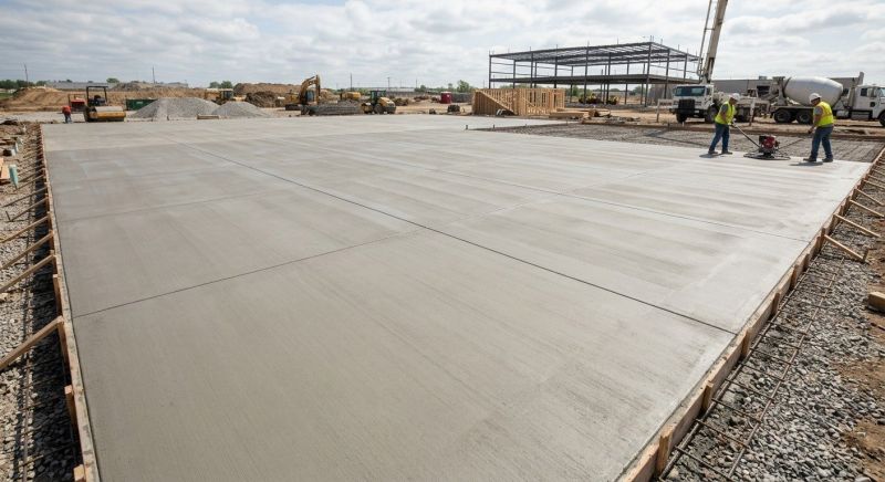 Commercial Slab Construction in Aurora, CO