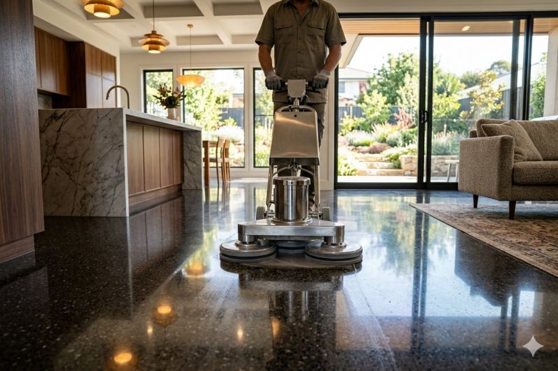 Basement Concrete Polishing in Louisville, KY