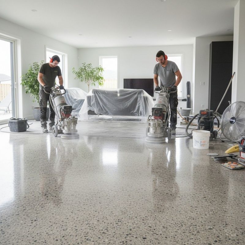 Concrete Basement Polishing in Corpus Christi, TX