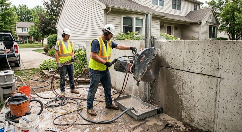 Foundation Cutting Service in Corpus Christi, TX