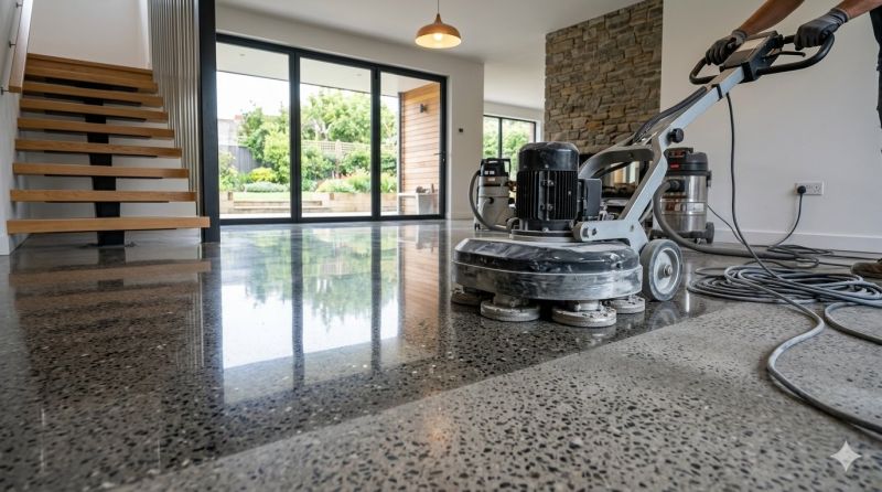 Patio Floor Polishing in Louisville, KY